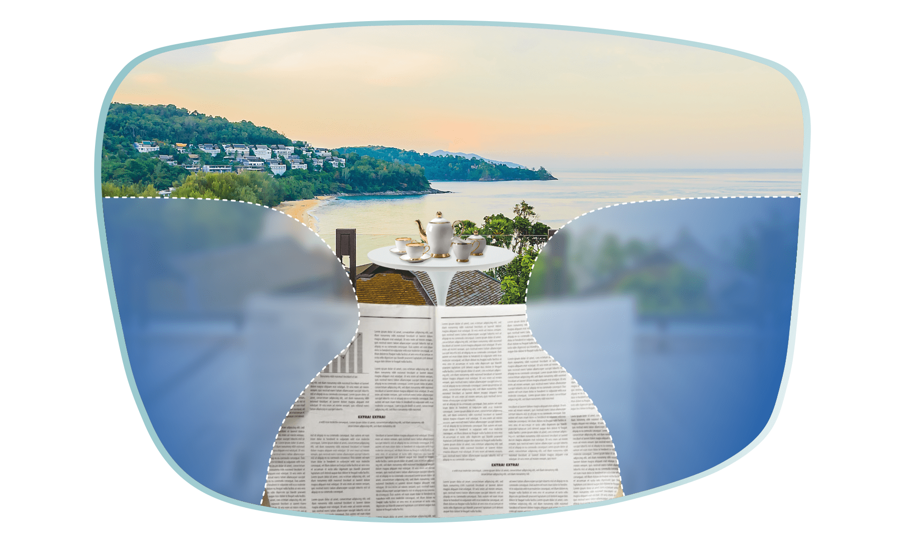 Progressive Reading Glasses