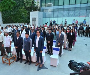 LISTING CEREMONY AT NSE IN MUMBAI 2024