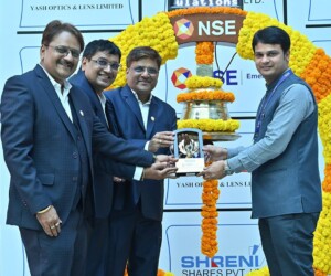 LISTING CEREMONY AT NSE IN MUMBAI 2024