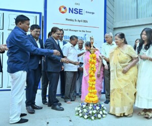 LISTING CEREMONY AT NSE IN MUMBAI 2024
