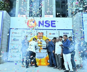 LISTING CEREMONY AT NSE IN MUMBAI 2024