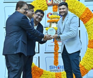 LISTING CEREMONY AT NSE IN MUMBAI 2024