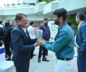LISTING CEREMONY AT NSE IN MUMBAI 2024