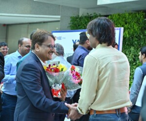 LISTING CEREMONY AT NSE IN MUMBAI 2024