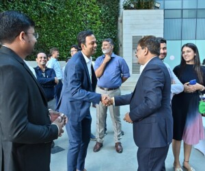 LISTING CEREMONY AT NSE IN MUMBAI 2024